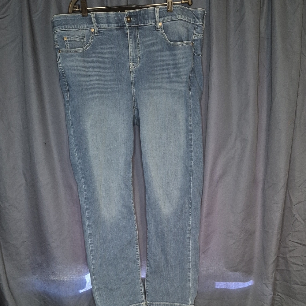 Torrid Light Blue Straight Leg Jeans